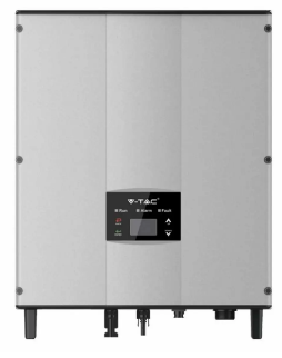 Мережевий однофазний сонячний інвертор V-TAC з РК-дисплеєм, 3 кВт (арт. 11369)